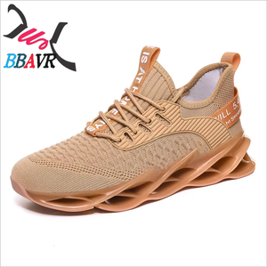 Zapatillas deportivas de running para hombre, estilo Blade, transpirables, informales, para verano, con función de aumento de altura y forro de malla. - Product Image 4