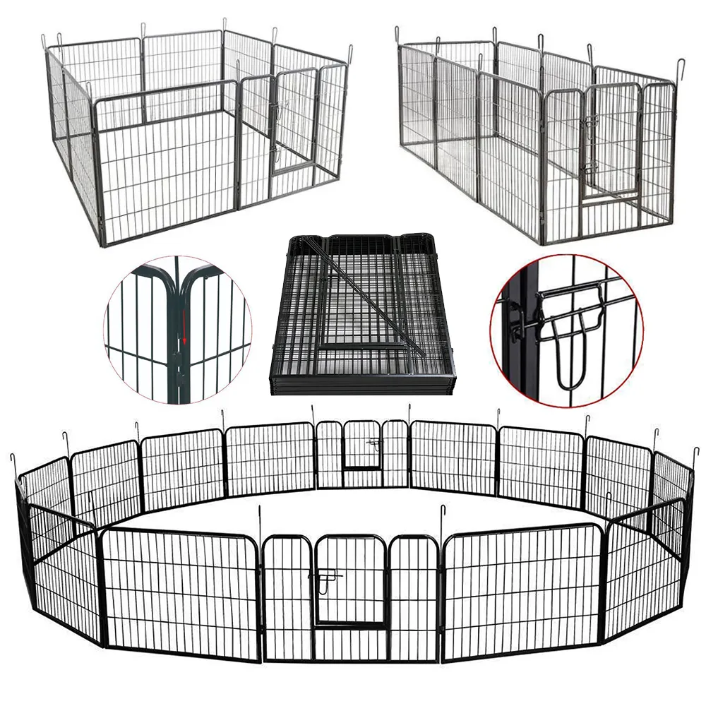 Pet Dog Exercise Fence, Pet Playpen Play Pen for Pet Pen Dog Play Pen Exercise, Outdoor Pet Dog Cage