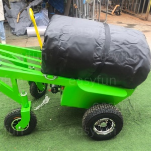 Offre Spéciale : Chariot Électrique Professionnel Personnalisé Certifié CE, Capacité 1000 kg, Robuste, Idéal pour le Transport de Bouncers à Louer - Product Image 6