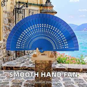 Abanico de Bambú Estilo Arte Folclórico Español Guansen al por Mayor, de Alto Rendimiento, Regalo de Negocios, Souvenir, Decoración Pintada para el Hogar - Product Image 2