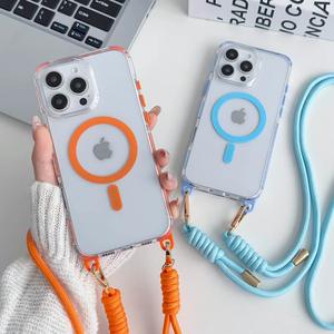 Новый стиль, прозрачный Магнитный чехол для мобильного телефона, съемные Многофункциональные Чехлы «Все в одном» - Product Image 4