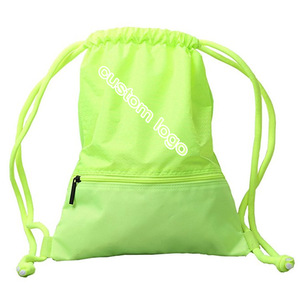 Pull String Backpacks for Gym College Work Traveling Drawstring Bags Durable Waterproof <strong>Sack</strong> Pack Basketball Hiking Backpack - Product Image 2
