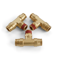 Conector de Codo Macho DOT PLC de Latón para Tubo de 1/2" X M16-1.5 |   Pieza de Repuesto de Alta Resistencia