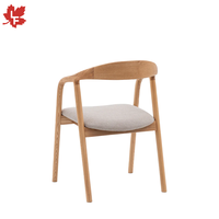 Chaises de salle à manger chinoises rembourrées en bois massif, design traditionnel en frêne, chaise de salle à manger moderne et simple pour salon, vente en gros
