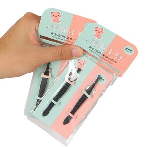 Stainless Steel Eyebrow Tweezers Slanted Tip Durable <b>Makeup</b> <b>Tools</b> For Eyebrow Shaping - Product Image 5