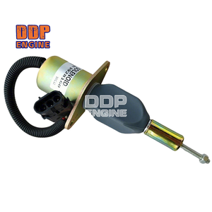 Válvula solenoide de corte de combustible 3928160 SA-4293-12 para motor Cummins C8.3L 6C 6CT 6CTAA8.3 ISC8.3 QSC8.3 - Product Image 5