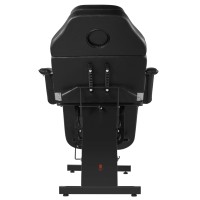 Table de Massage noire avec chaise de selle boîte de rangement nouveau Design lit de beauté pour Salon Spa pour salon chambre salle de bain entrepôt