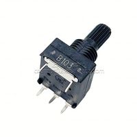 Potenciómetro giratorio de 5 pines 1K B102 100K B104 22K B223 de uso común para Panel de Control de máquina de soldadura de aluminio AC/DC