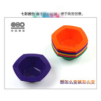 Bol de coloration capillaire réutilisable Kenwei authentique en plastique grande capacité pour salon de coiffure, idéal pour la crème capillaire