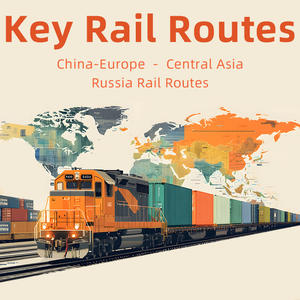 Agente de envío urgente de <span class=keywords><strong>tren</strong></span> DDP de China Shenzhen <span class=keywords><strong>a</strong></span> Reino Unido Francia Alemania Amazon Warehouse Freight Forwarder Railway Shipping - Product Image 3