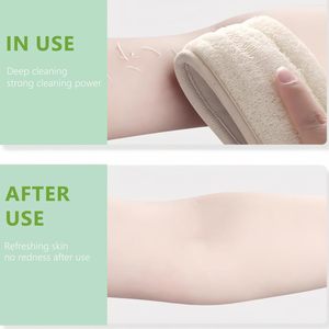 Exfoliating Oval Simple Bath Ramie Sponge Belt for <b>Body</b> Shower <b>Scrubbing</b> - Product Image 2