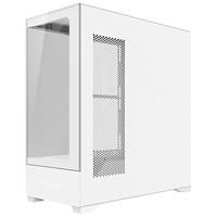 Boîtier PC Gaming ATX Micro-ATX ITX Mid-Tower en Verre Trempé OEM Blanc 220A09 pour Ordinateur de Bureau – Vente en Gros