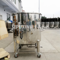 Réservoir de stockage de liquide de parfum d'eau chaude en acier inoxydable de 3000 litres