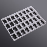 Accessoires industriels d'incubateur Plateau en plastique 32 oeufs d'oie pour incubateur 49*38*4.5cm