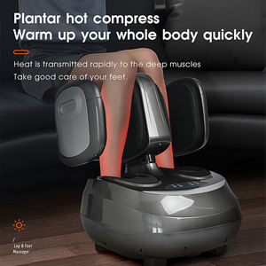 Máquina masajeadora de pies personalizable con calefacción y vibración para terapia de cuidado de la salud masajeador de pies OEM ODM servicio disponible - Product Image 4