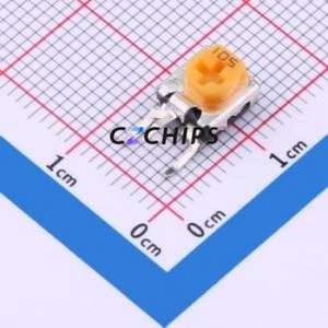 Resistencia Ajustable/Potenciómetro WH06-1C-105(1M) Componente de Orificio Pasante (THT) Resistencia 1mOhm 25% 100mW - Product Image 1