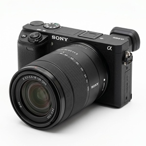 Kit d'objectif Sony Alpha 6400 A6400 d'occasion en gros avec objectif 18-135mm OSS, 24,2MP, vidéo 4K – Configuration polyvalente pour <span class=keywords><strong>la</strong></span> <span class=keywords><strong>photographie</strong></span> professionnelle et les voyages - Product Image 1