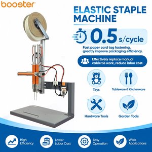 Sistema de grapado elástico VNS, máquina neumática de doble aguja para grapado elástico, para el embalaje de juguetes, utensilios y accesorios - Product Image 4