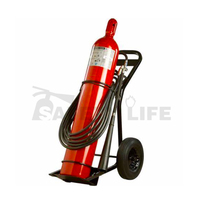 Fabricant d'extincteurs à CO2 de type chariot pour la protection incendie industrielle et électrique