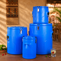 Conteneur isotherme commercial 4 pièces grande capacité (20-40-60-80L) pour buffet d'hôtel et équipement de restauration, vente en gros