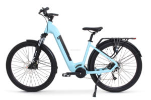 Vélo électrique urbain à pneus larges 36V14Ah 250/500W Moteur central 9 vitesses Vélo électrique de ville Loisirs et déplacements quotidiens Vélo électrique de ville pour femmes - Product Image 5