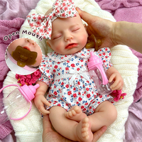 Poupée Reborn personnalisée de 18 pouces entièrement en silicone, lavable, avec sucette, membres souples, bébé fille réaliste, peau noire bicolore, directement de l'usine
