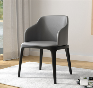 Silla de Comedor Contemporánea de Madera Maciza de Lujo con Tapicería de Cuero <span class=keywords><strong>Blanco</strong></span>, Diseño de Cabeza de León, Patas de Metal, para Hogar, Bar y Parque - Product Image 3