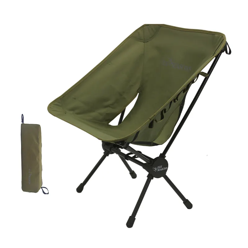 ELK&SEASONS Premium Folding Camping Chair Sun Outdoor Camping Table And Chair Set For Adults