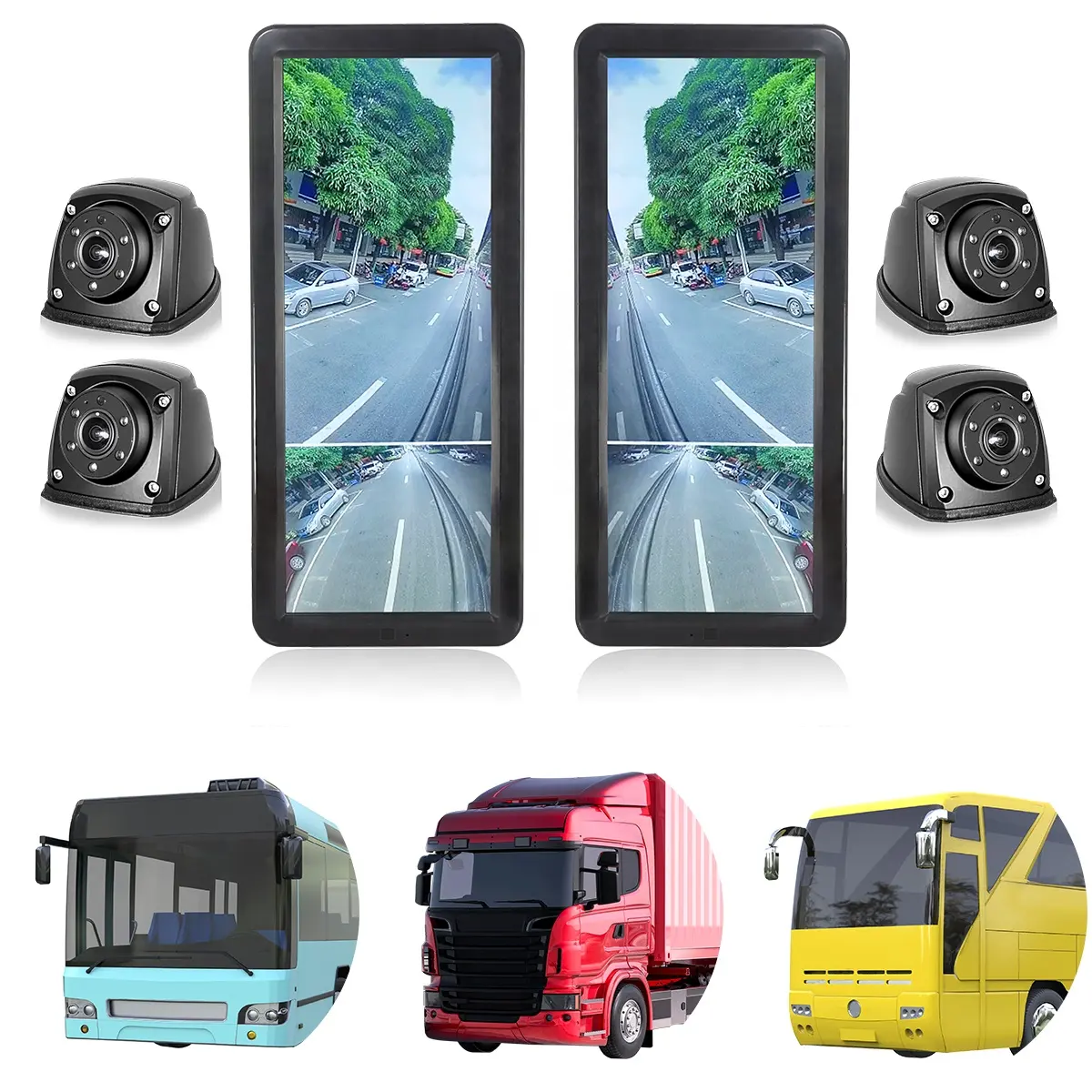 STONKAM truck side bus truck electronic mirror camera rear view in-cab mirror monitor wide angle