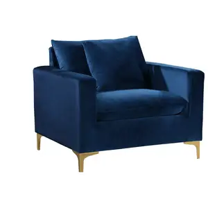 工厂提供客厅沙发纤维布艺沙发皇家扶手椅沙发套装客厅家具设计