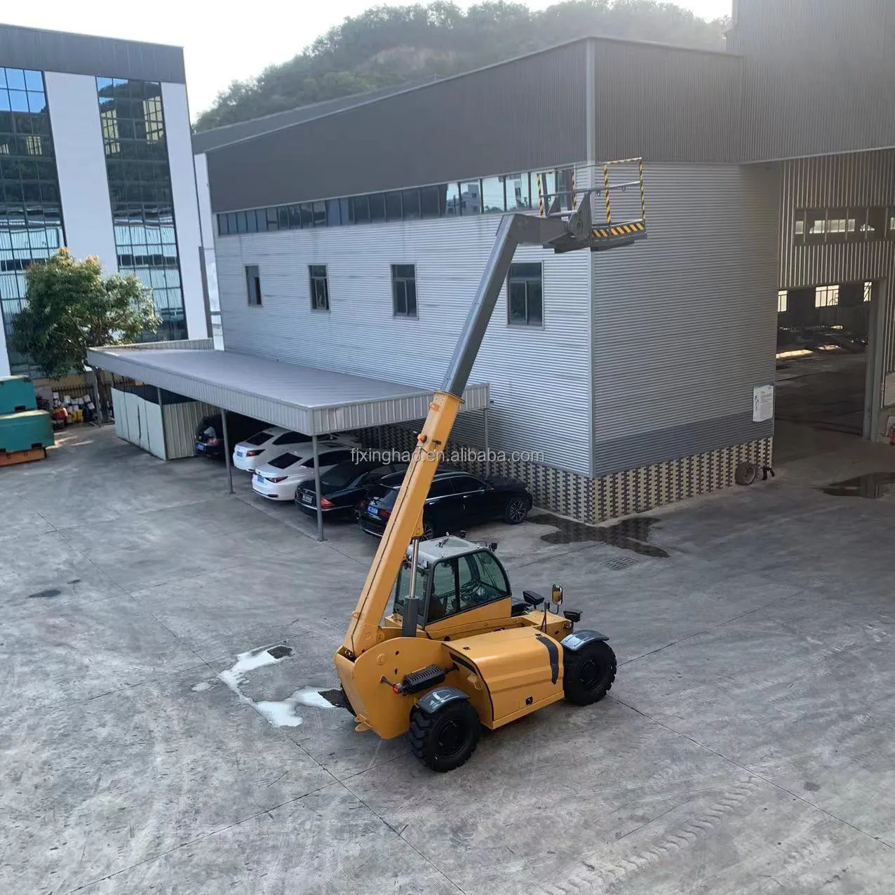 Xinghao Diesel Forklift Forklift Telescopique Container 3.5 Ton 5 Ton Telescopic Handler 6800mm Telescopic Boom Forklift