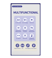 Multimètre numérique de précision MECHANIC SIV120 avec fonction de diffusion vocale et testeur NCV pour outils de réparation de téléphones mobiles