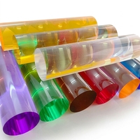 Tige transparente en acrylique personnalisée OEM ODM tige de tube transparente en acrylique tige de 35mm en acrylique personnalisée