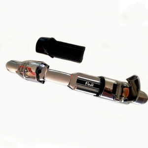 Canne à pêche télescopique en acier inoxydable argenté NS 200g Leurre dur à action rapide avec poignée en liège pour la pêche en lac/ruisseau/rivière - Product Image 5