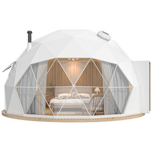 Tenda a Cupola Geodetica di Lusso Premium con Bagno e Cucina <span class=keywords><strong>per</strong></span> <span class=keywords><strong>Glamping</strong></span> di Alta Gamma - Product Image 2