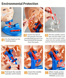 Juguete para Apretar Puntos Negros y Espinillas, Juego de Escritorio para Aliviar el Estrés, Juego Interactivo Multijugador, Juguete Divertido para Todas las Edades - Product Image 5
