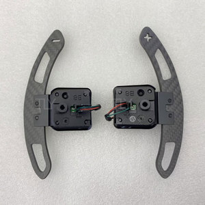 Levas de Cambio Magnéticas de Fibra de Carbono para <span class=keywords><strong>Audi</strong></span> B8 B8.5 C8 Q2 Q3 Q4 Q5 Q7 Q8 S1 S2 S3 S4 S5 SQ5 RS3 RS4 RS5 RSQ5 A1 A3 A5 A8 - Product Image 2