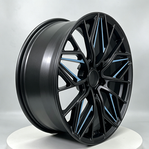 Rines Forjados Multirradio Bicolor Negro Mate 5x114.3 5x120 6x139.7 4x100 5x112 - Product Image 1