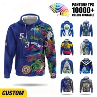 Sweat à capuche pour homme personnalisé avec impression intégrale 3D sur le thème de l'art du Salvador pour le streetwear