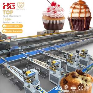 สายการผลิตเค้กคุณภาพสูงอัตโนมัติ ยอดขายดีที่สุด สำหรับคัพเค้ก เค้กคัสตาร์ด แป้ง เค้กน้ำ ใช้ในร้านเบเกอรี่ - Product Image 1