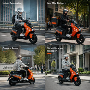 Scooter électrique urbain pour adultes EU SHENGGE, phare LED orange, vente en gros, directement de l'usine, approvisionnement en vrac - Product Image 6