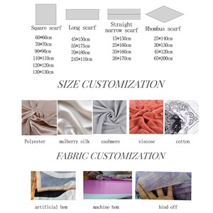 All'ingrosso personalizzato da donna alla moda con foulard di raso quadrato con stampa digitale imitata sciarpa di seta <span class=keywords><strong>Bandana</strong></span> per ragazze - Product Image 4