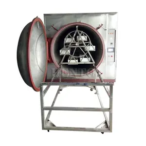 Advanced Structure Industrial Vacuum Microwave Oven / Wood Vacuum Kiln Dryer / Microwave Vacuum Dryer
