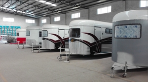 <b>Hot</b> <b>Sale</b> Horse Trailer Australia Standard Horse Float 2 Horse Angle Loading Carriage Transport <b>for</b> <b>Sale</b> - Product Image 5