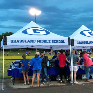 10x10 футов 3x3 м складная палатка с индивидуальным принтом навес 600D рекламный всплывающий павильон Водонепроницаемая наружная торговая палатка - Product Image 1