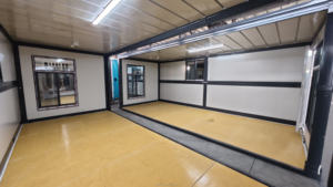 Maison pliable en acier composite hybride - Design moderne, déploiement en 5 minutes, économie d'<span class=keywords><strong>espace</strong></span> de 40%, abris d'urgence pour une durabilité - Product Image 5