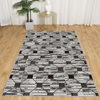 Fabrik preis Luxus wasch bar Patchwork Rindsleder Teppich Teppiche für Wohnzimmer 3D Boden Teppich Matten Teppich für Boden