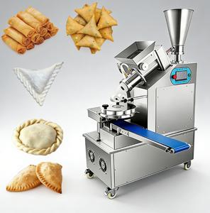 Stainless Steel <b>Machine</b> Automatic Commercial 6000pcs/h Steamed Stuffed Bun Momos Making <b>Machine</b> with Motor - Product Image 5