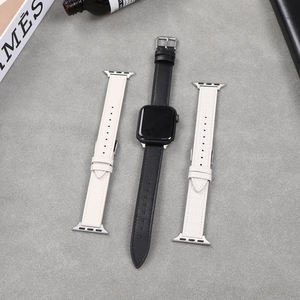 Para <span class=keywords><strong>Casio</strong></span> 16mm correas de reloj hombres mujeres correa de reloj de cuero genuino 49mm 46mm 44mm 40mm 38 mm para Apple Iwatch Series 10 <span class=keywords><strong>9</strong></span> 8 7 6 - Product Image 4