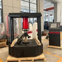 Máquina de Prueba de Compresión de Tapas de Alcantarilla con Servocontrol Digital Automático, Control por Computadora, Estándar ASTM, Protección IP55, 1 Año de Garantía